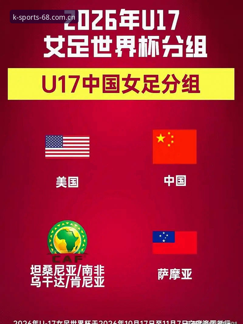 U17世界杯抽签结果详解：中国男女足分组形势与赛事看点